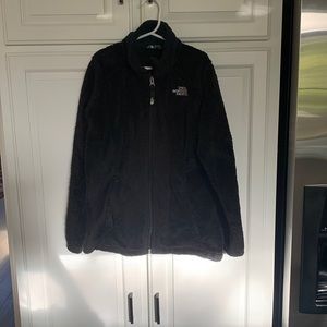 The North Face Black Fleece Jacket - size M (10-12)